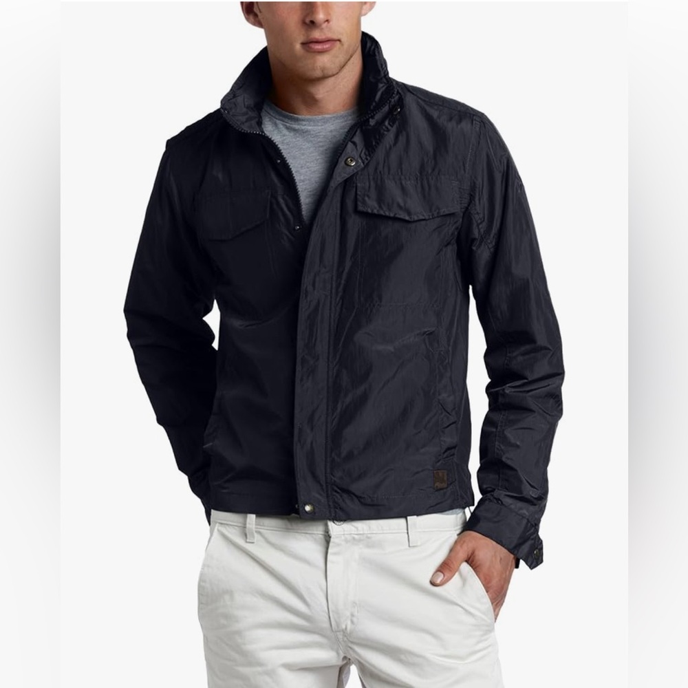 Spiewak & Sons Men's McClary‎ Field Jacket Black Utility Snap Jacket